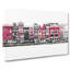 Wintertime In Amsterdam Netherlands - Wrapped Canvas-56638100