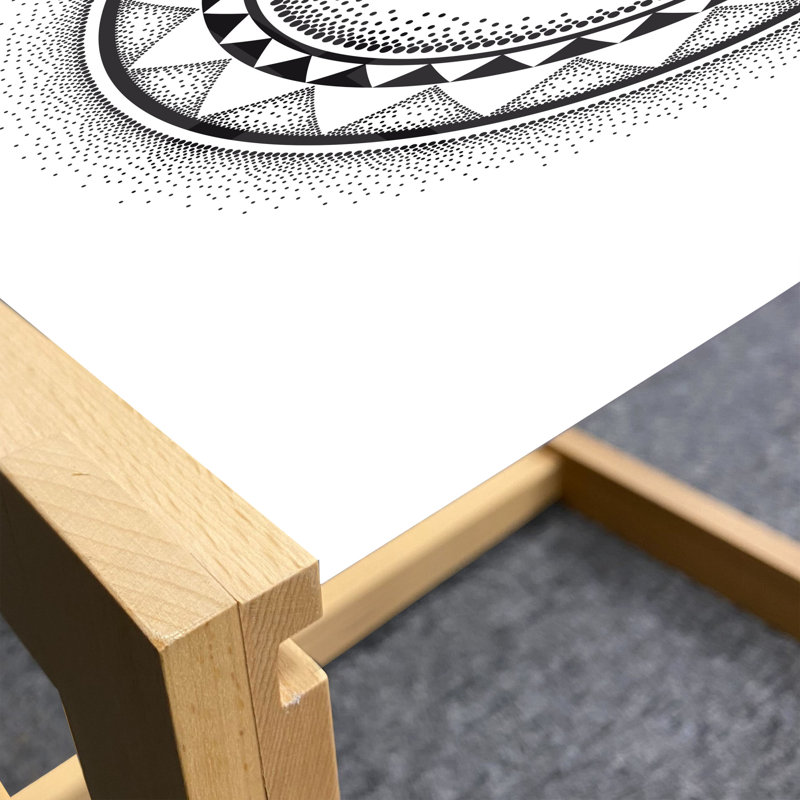 Iqra Sled Coffee Table, 90cm H x 62cm W x 40cm D