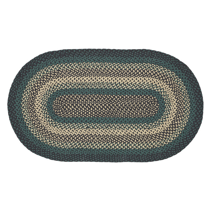 Meissa Geometric Indoor Rug, Oval 2'3" x 4'
