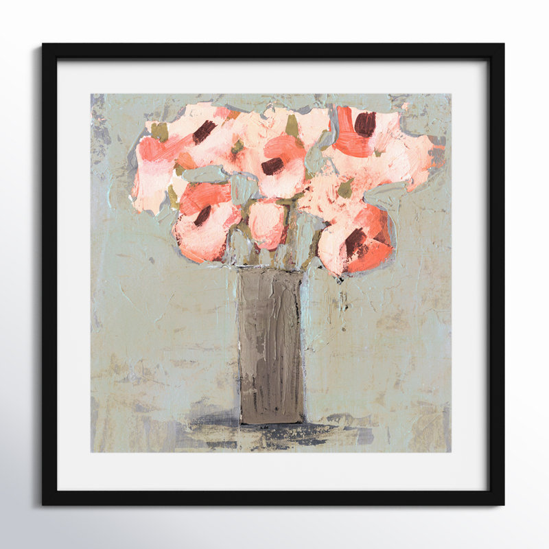 Pale Rustic Bouquet I by Victoria Borges, Black, 24"H x 36"W