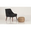 Teele 18" Wide Round Pouf Ottoman-626699981