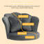 Chaise de travail en velours Edwardo-441260701-441260698