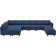 Kapun 169.4'' Large U-Shaped Variable Sectional Couch Module Polyester Blend Sofa with Storage