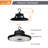 Dimmable Circle High Bay Ceiling Light