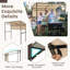 BBQ Shelter, Grill Gazebo With Serving Shelf And Storage Hooks-600757469