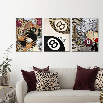 3 Piece Wrapped Canvas Print