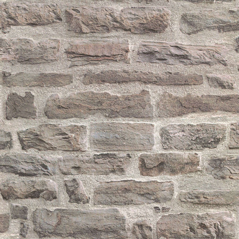 Rouleau de papier peint Mcgrail, Gris clair