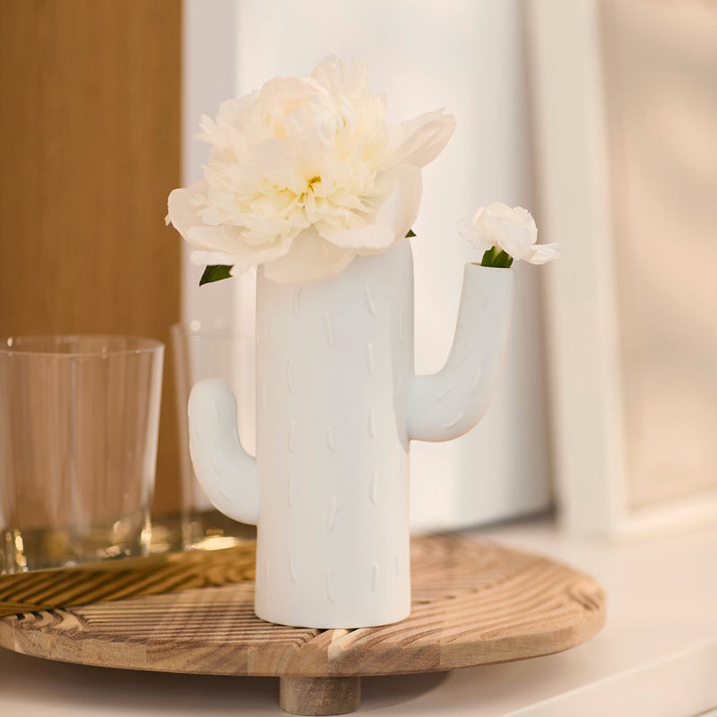 Porcelain Cactus Vase - Cluster