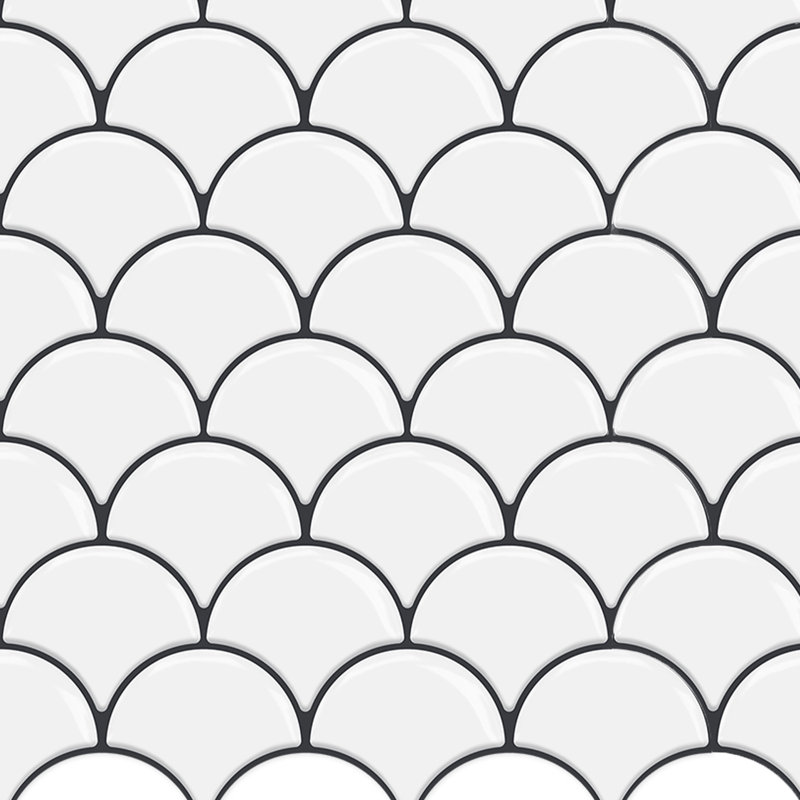 Dosseret pelez et collez, (8) housses de draps de 12 pi x 12 po, 8 pi2, feston blanc