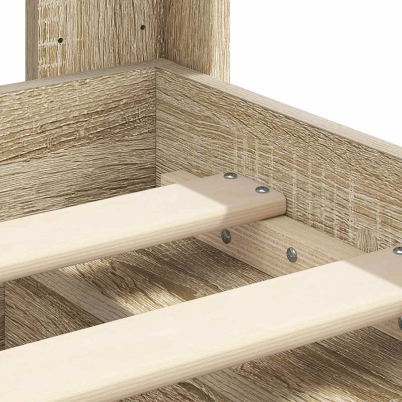 Bed, European Kingsize (160 x 200 cm), Sonoma Oak