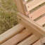Balancelle 3 places en bois
