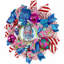 Couronne en maille 18 po Flamingo Beach
