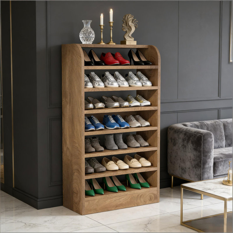 Présentoir, étagère à chaussures, armoire de rangement pour chaussures