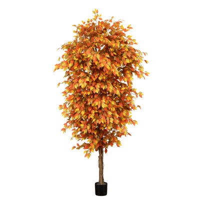 Autumn Ficus Artificial Fall Tree