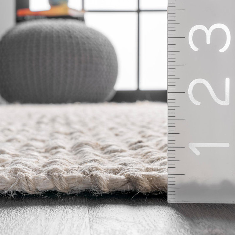 Jute / Sisal Hand Woven Area Rug, Rectangle 91 x 152cm