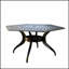 Table en mailles hexagonales Cayman Arch II