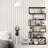  2 PCS 75” H x 31.5” H 6-Tier S-Shaped Geometric Bookcase-158274796
