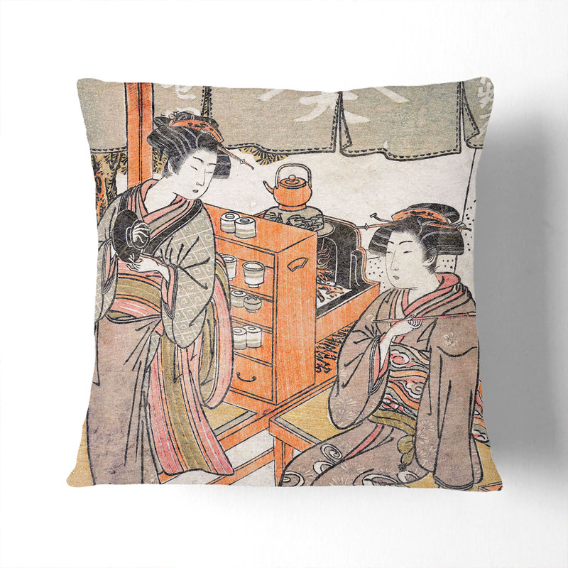 Square Throw Cushion, 55 x 55 cm, Stone