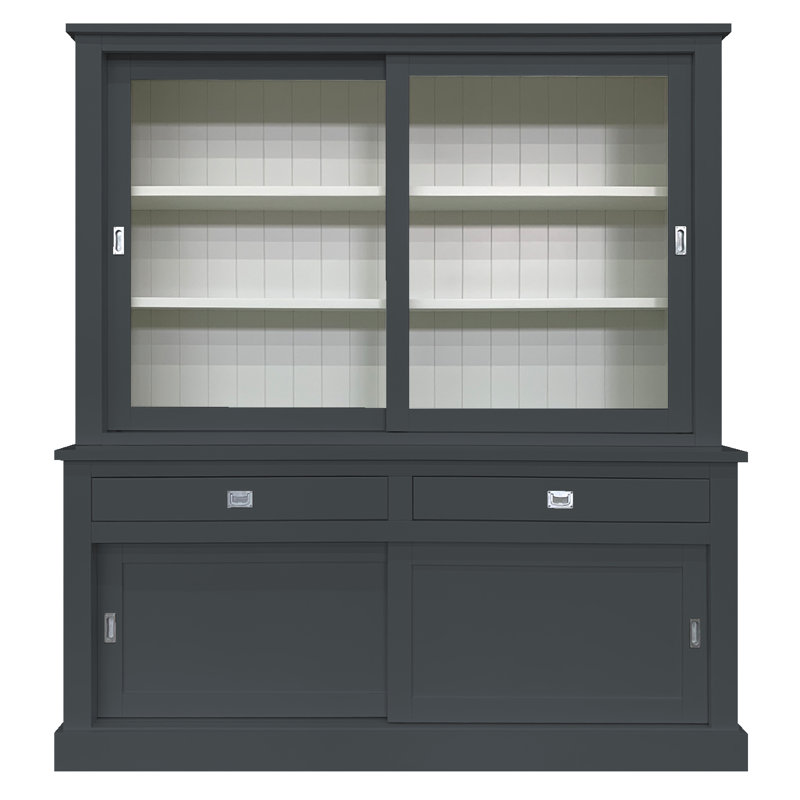 Antione Display Cabinet, Grey