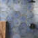 Kalay 9" Hexagon Polished Porcelain Tile