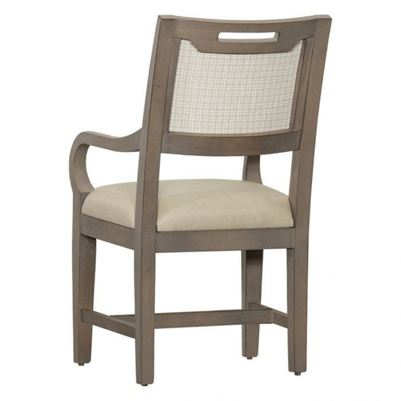 Reece Arm Chair, Almond Buff, 3306 Denim