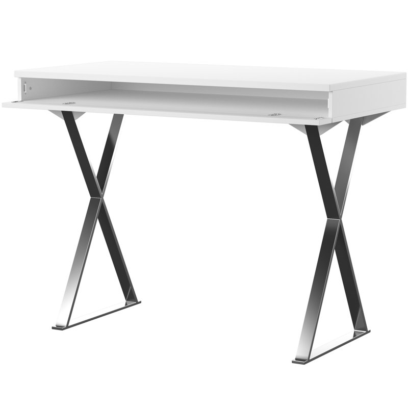 Ewingdale Metal Base Writing Desk
