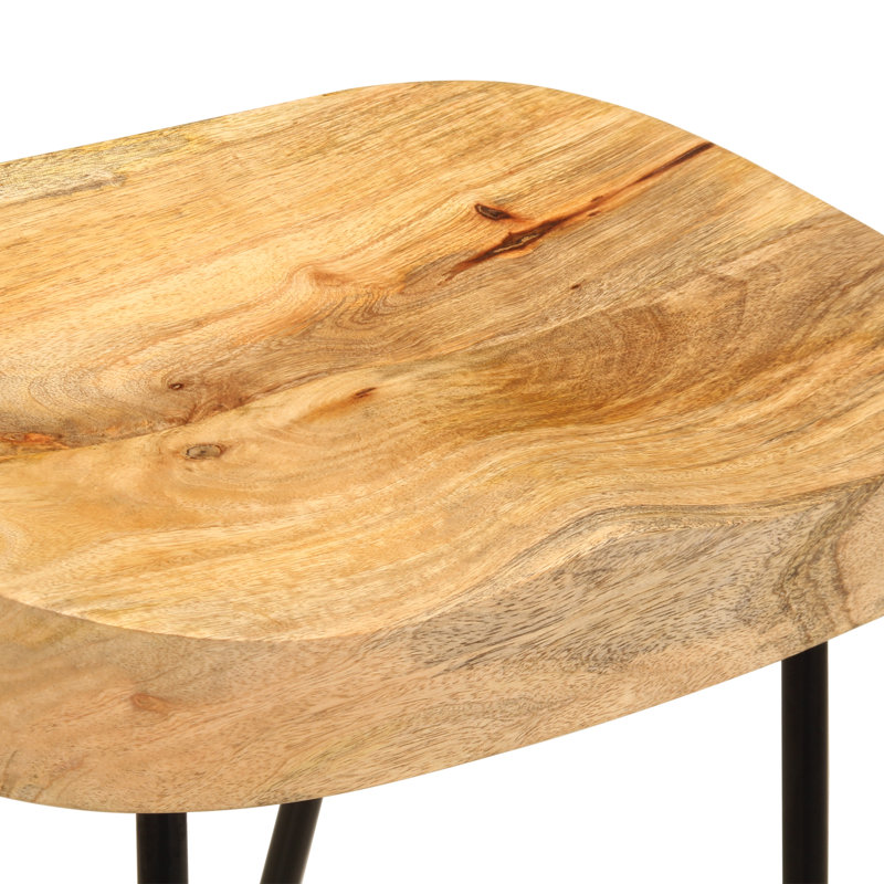 Bar Stools Solid Mango Wood