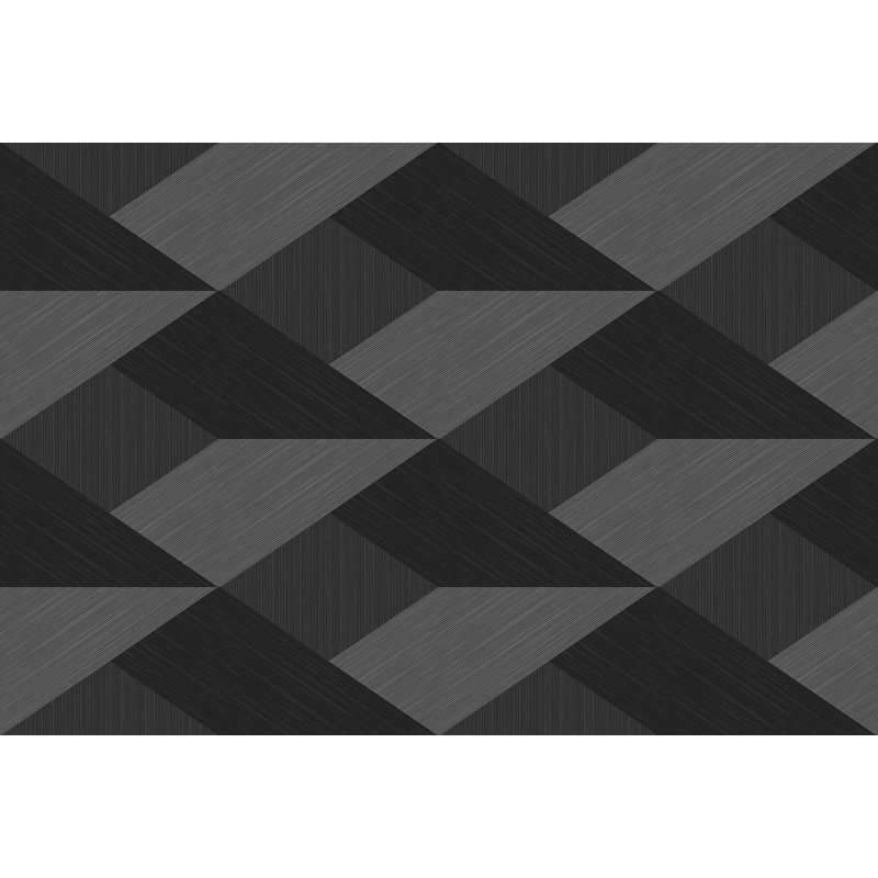 Shadow Grid Wall Mural