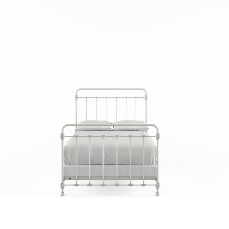 160 Picket Fence Bed | Complete Standard, Matte White, Full