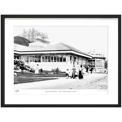 Felixstowe, Spa Pavilion 1909 by Francis Frith - Single Picture Frame Print