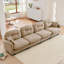 Canapé modulaire à assise en tissu chenille de haute qualité-117534467