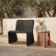 Ella Outdoor Accent Chair Charcoal-211870932
