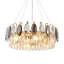 Lustre rond en cristal Modern Luxury