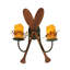Rustic Lodge 2 - Light Armed Sconce