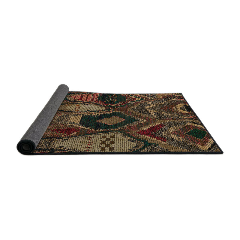 Abstract Indoor Rug, Round 8'