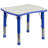 Goddard Rectangle Plastic Adjustable Height Kids Activity Table-12161729