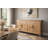 70" Sideboard Solid wood Oak Finish-889813068