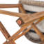 Tabouret de bar d'extérieur en bois de teck avec osier Lymington, ensemble de 2-1910750624