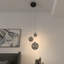 Calla Lilies 3 Pendants in Grey Glass-1146811925
