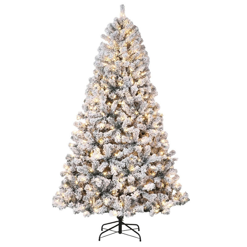 Lighted Artificial Christmas Tree, 170cm H 