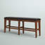 Jamelia Faux Leather Upholstered Bench