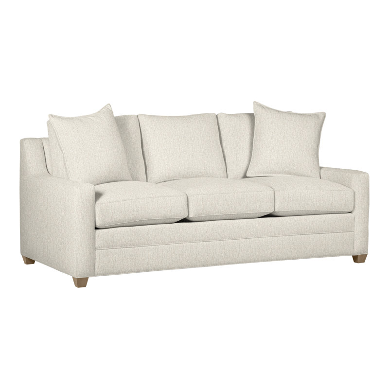 Canapé-lit Fairgrove, Chenille Nompton Snow Crypton®, Hampton