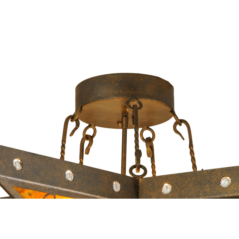 Star 6 - Light Semi Flush Mount