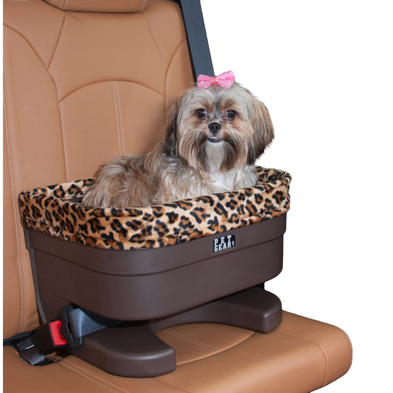 Small Brown and Beige Soft Sided Dog Carrier
