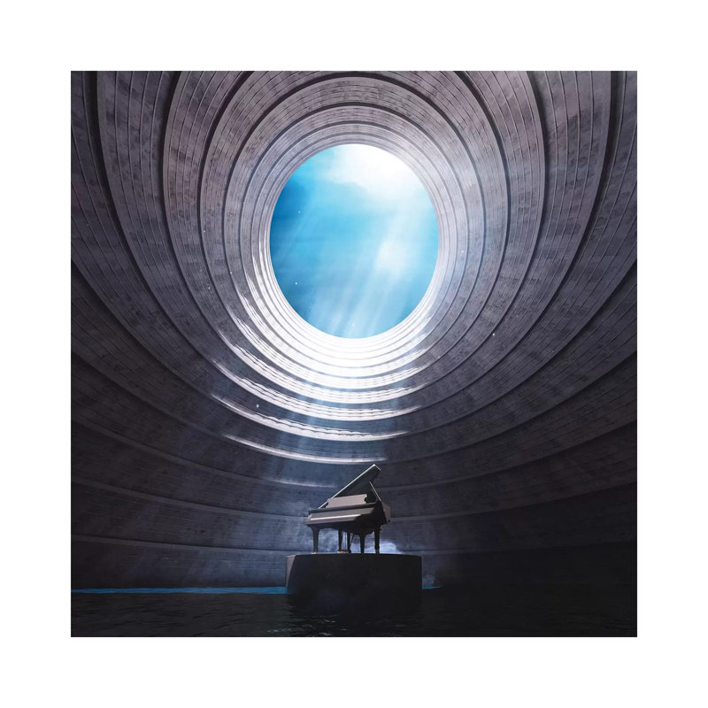 Serenity - Wrapped Canvas Print, 93.98 cm H x 93.98 cm W