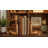 Casual Decorative Looped Book Ends for Desk and Home Decor - Modern Wood Bookend for Shelf Styling and Bookshelf Display - Set of 2, 7"-114525255