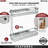 Rev-A-Shelf 18" Pullout Side Mount Two-Tier Kitchen Cabinet Organizer