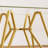 Square Tempered Glass Dining Table for Small Spaces – Sturdy Metal Base, Modern Minimalist Design