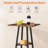 Bar Table, 2-Tier High Top Pub Table, Counter Height Table With Storage, Small Kitchen Dining Table, Bar Table For Living Room Party-839715526