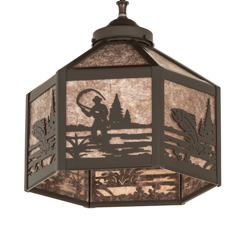 Fly Fisherman Ceiling Fan Housing